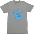 thumbnail image 1 of New York Three Star Home State Slogan Graphic Rap Culture Men T-Shirt, 1 of 4