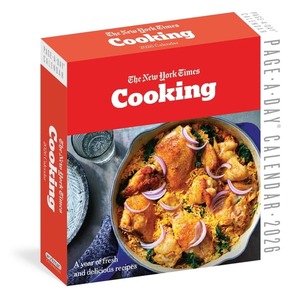 New York Times Cooking Page-A-Day(r) Calendar 2026: A Year of Fresh and Delicious Recipes, (Paperback)