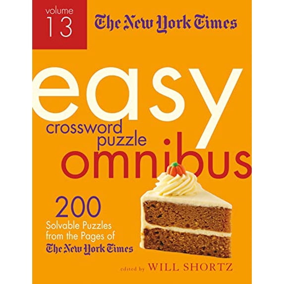 Pre-Owned The New York Times Easy Crossword Puzzle Omnibus Volume 13: 200 Solvable Puzzles from the Pages of the New York Times (Paperback) 1250198194 9781250198198