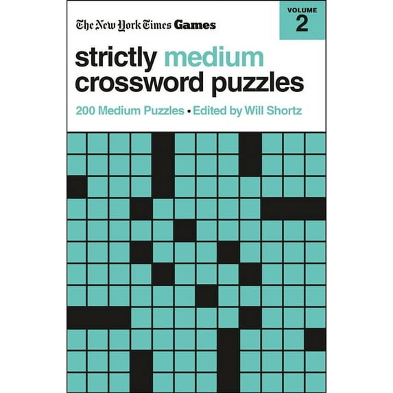 New York Times Games Strictly Medium Crossword Puzzles Volume 2: 200 Medium Puzzles, (Paperback)
