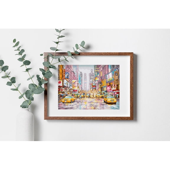 New York Times Square L8222 Counted Cross Stitch Kit