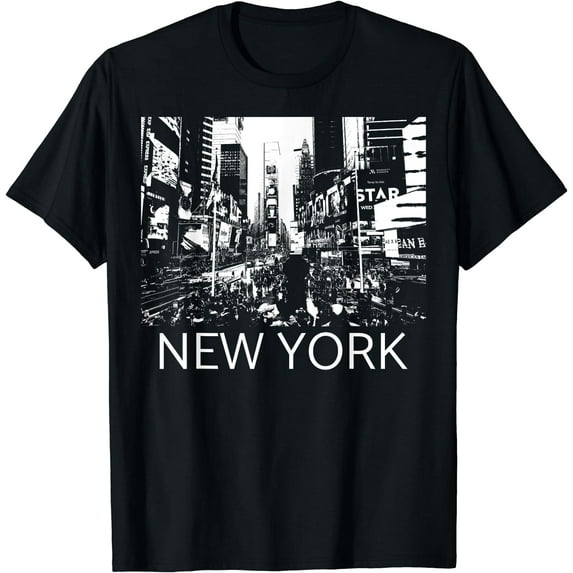 New York Times Square Manhatten Big Apple Skyscrapers Shirt T-Shirt
