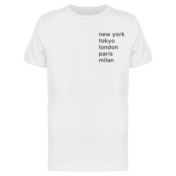 New York Tokyo Men's T-shirt