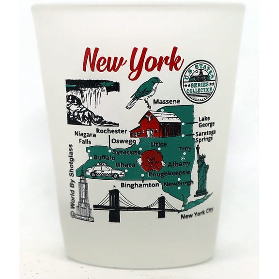 New York US States Series Collection Shot Glass