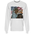 thumbnail image 1 of New York  Vintage Car Sweatshirt Men -Image by Shutterstock, Male Small, 1 of 2
