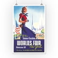 thumbnail image 1 of New York World's Fair Vintage Poster (artist: Smith, Robert Harmer) USA c. 1939 (12x18 Art Print, Wall Decor Travel Poster), 1 of 1