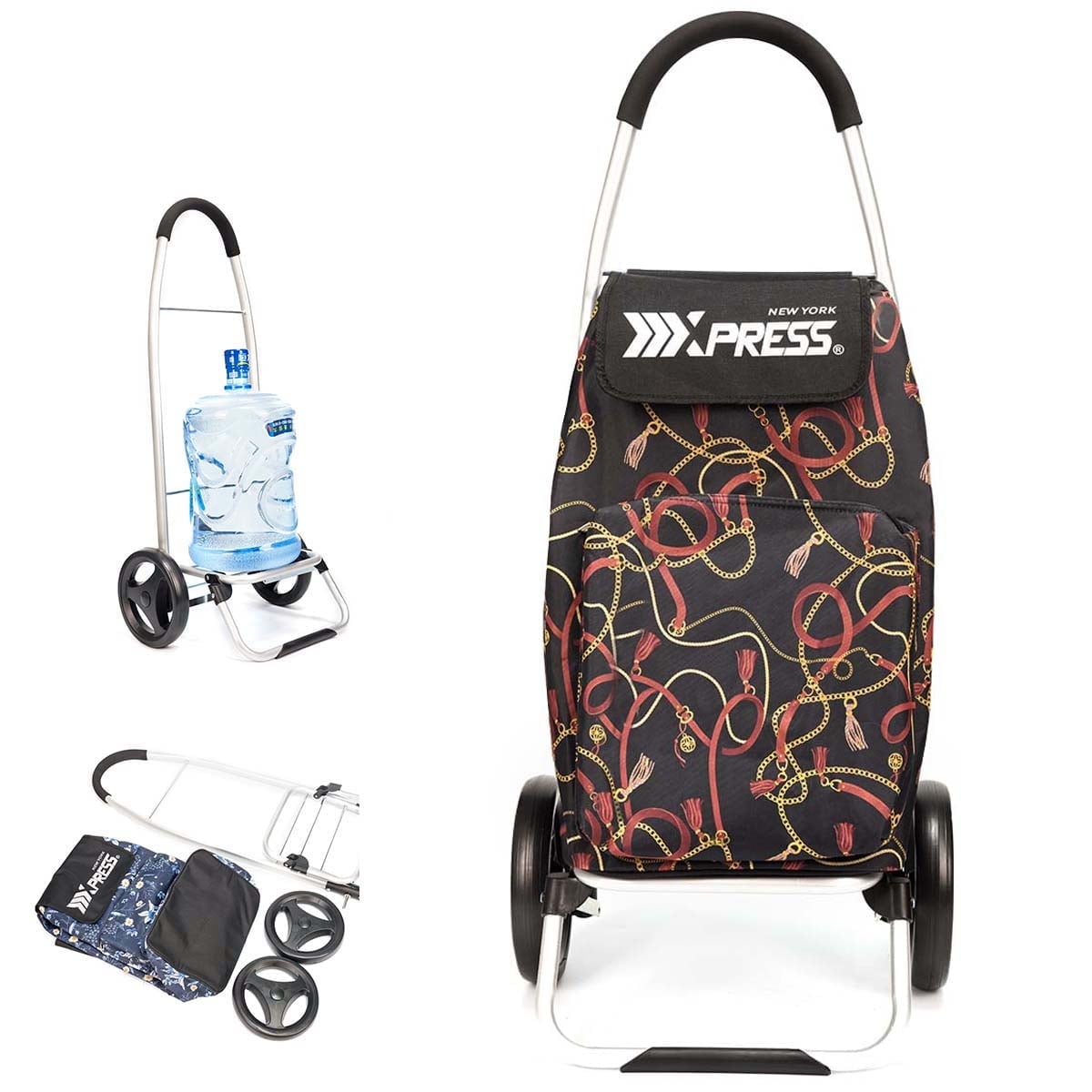 バッグ Picnic basket carry/shopping carry cart 81nbWuS4RhL.jpg_BO30,255,255,