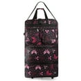 New York XPress 3Layer Expandable Suitcase Bag,Foldable Rolling