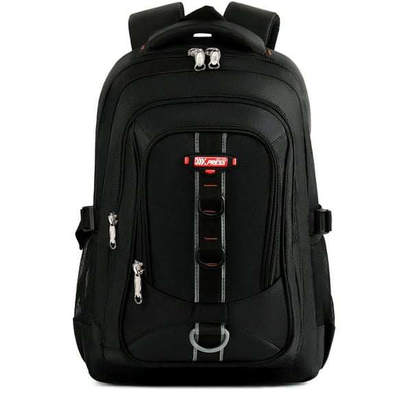 Travel Backpack for Men Women Multifunctional Waterproof Casual Backpacks Lightweight Multi Pocket Daypack Bag,BP8016-Black