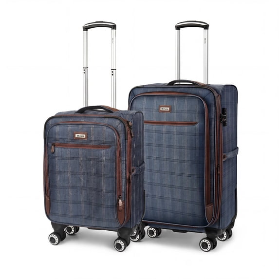 New York Xpress 2-Piece Expandable Softside Spinner Luggage Set, Lightweight 20/26 Inch, XJ2511#2