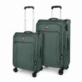 thumbnail image 1 of New York Xpress 2 Piece Expandable Softside Spinner Luggage Set with Tsa Lock, 20" Carry on and 26" Checked Suitcase, Grey, Xj1907, 1 of 8