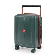 New York Xpress 20 Carry on Luggage,PC Hardside Expandable Suitcase with Silent Wheels & Aluminum Wide Handle,TSA-Approved, Green - LP13803