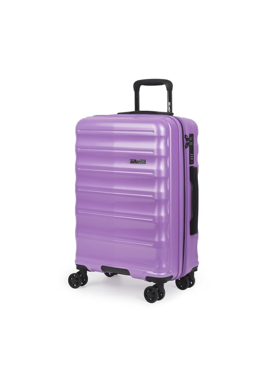 20" Hardside Carry-on Luggage, Expandable Suitcase with Spinner Wheels, TSA-Approved, Lavender - La13801