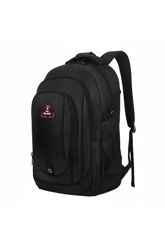 25L Lightweight Travel Backpack Water-Resistant Casual Daypack for School, Travel, and Outdoor Activities,Black,8160