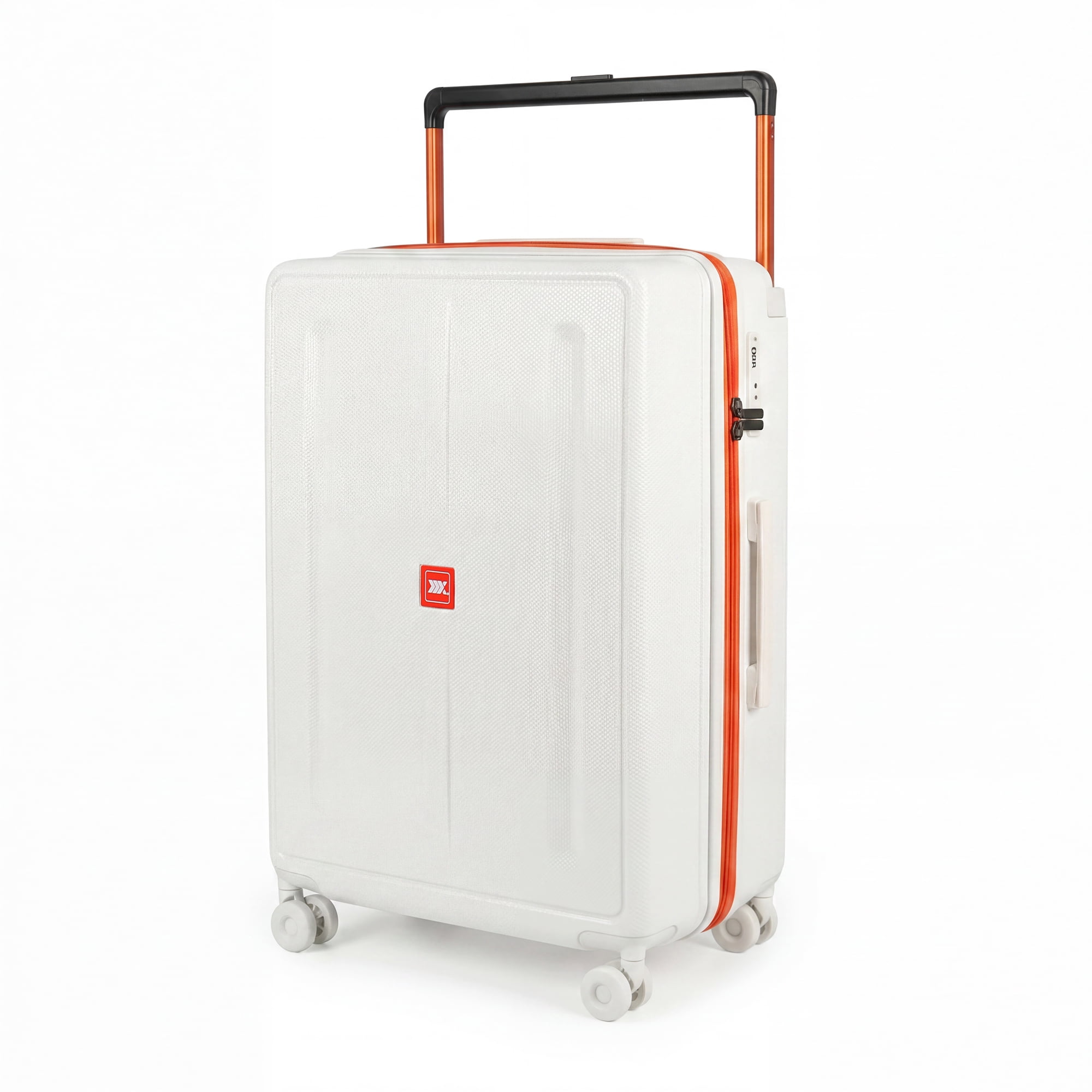 New York Xpress 30" Hardside Large Checked Luggage,Expandable Suitcase with Silent Wheels & Aluminum Wide Handle,TSA-Approved, Beige - LP13803