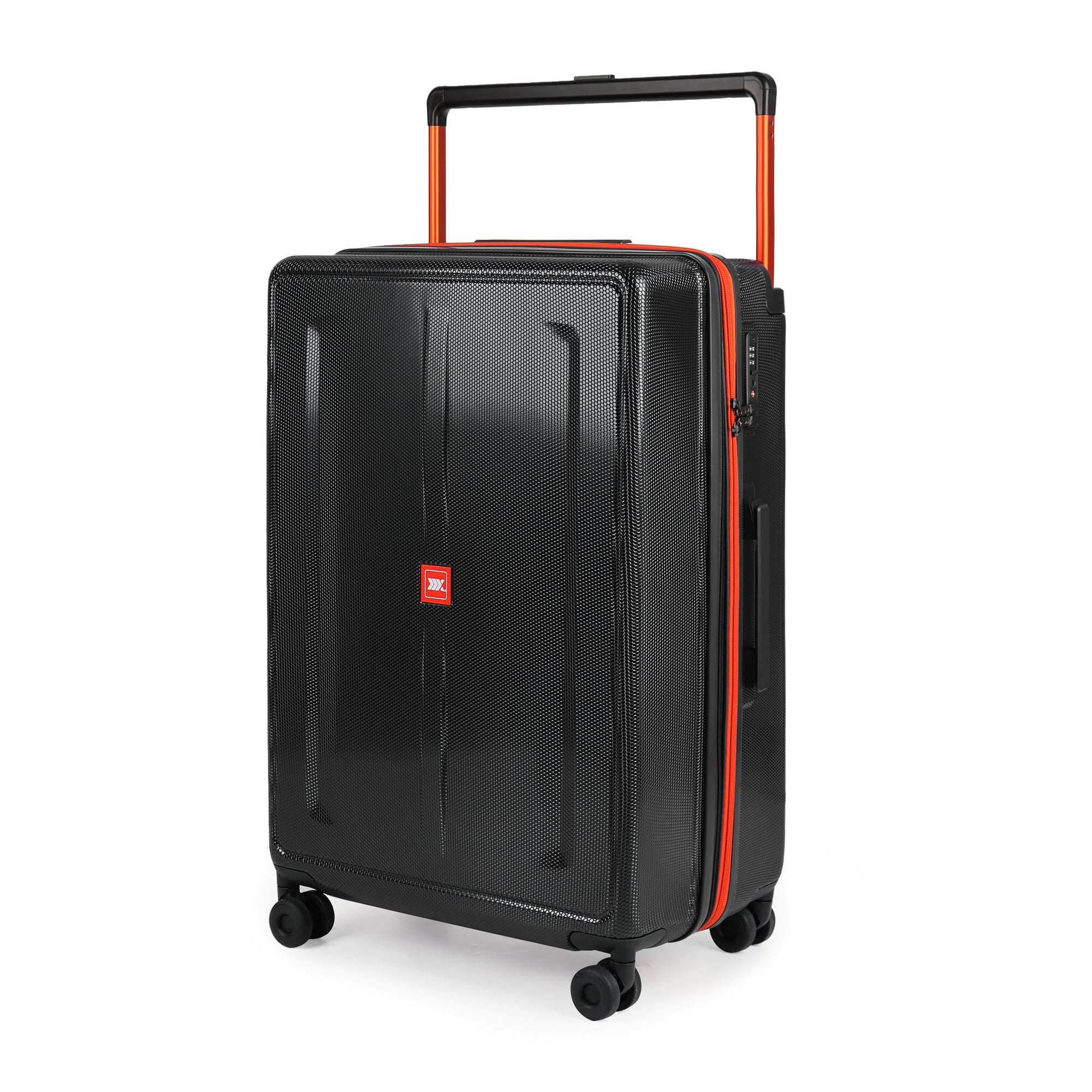 New York Xpress 30" Hardside Large Checked Luggage,Expandable Suitcase with Silent Wheels & Aluminum Wide Handle,TSA-Approved, Black - LP13803