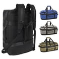 thumbnail image 1 of New York Xpress 40L Convertible Duffel Bag,Heavy-Duty Water-Resistant Travel Bag with Backpack Straps, Black - LX737, 1 of 10
