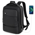 thumbnail image 1 of New York Xpress Laptop Backpack with USB Charging Port, Water Resistant Business Work Travel Backpack for Men, 15.6" Computer Bag, Black - GB00591, 1 of 9