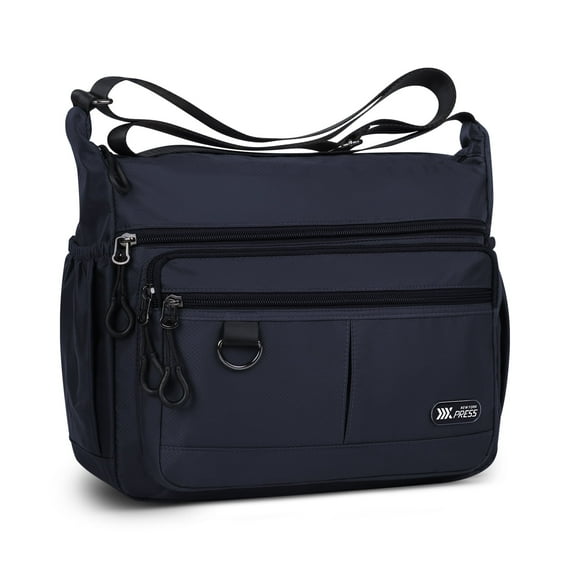 Crossbody Bag for Men Women Multi Pocket Purse Lightweight Waterproof Shoulder Handbag Casual Travel Satchel Handbag,TT851-Navy