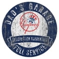 thumbnail image 1 of New York Yankees 12" x 12" Dad's Garage Sign, 1 of 7