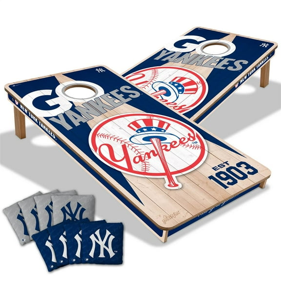 YouTheFan MLB New York Yankees 2' x 4' Cornhole Game