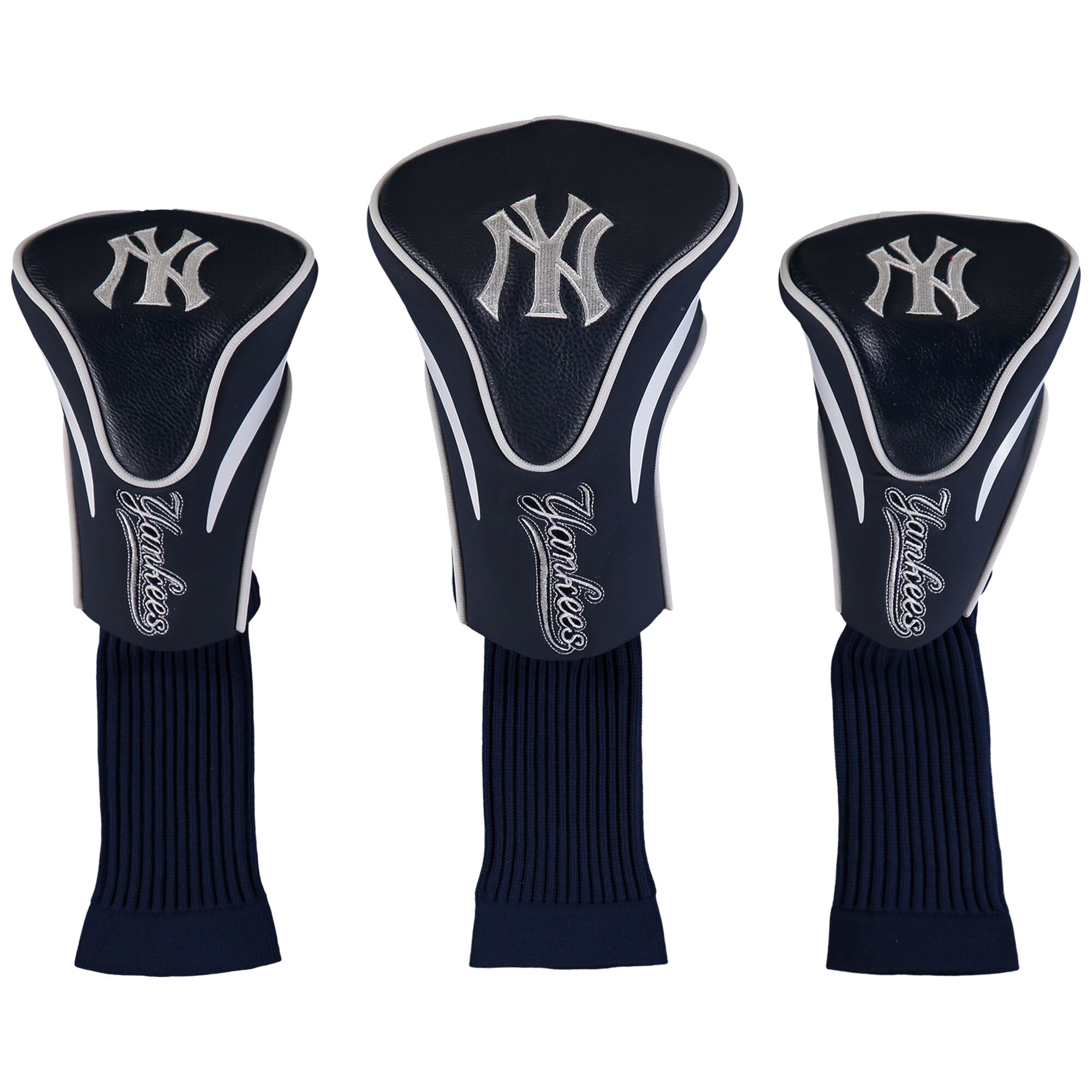 New York Yankees 3Pack Contour Golf Club Head Covers