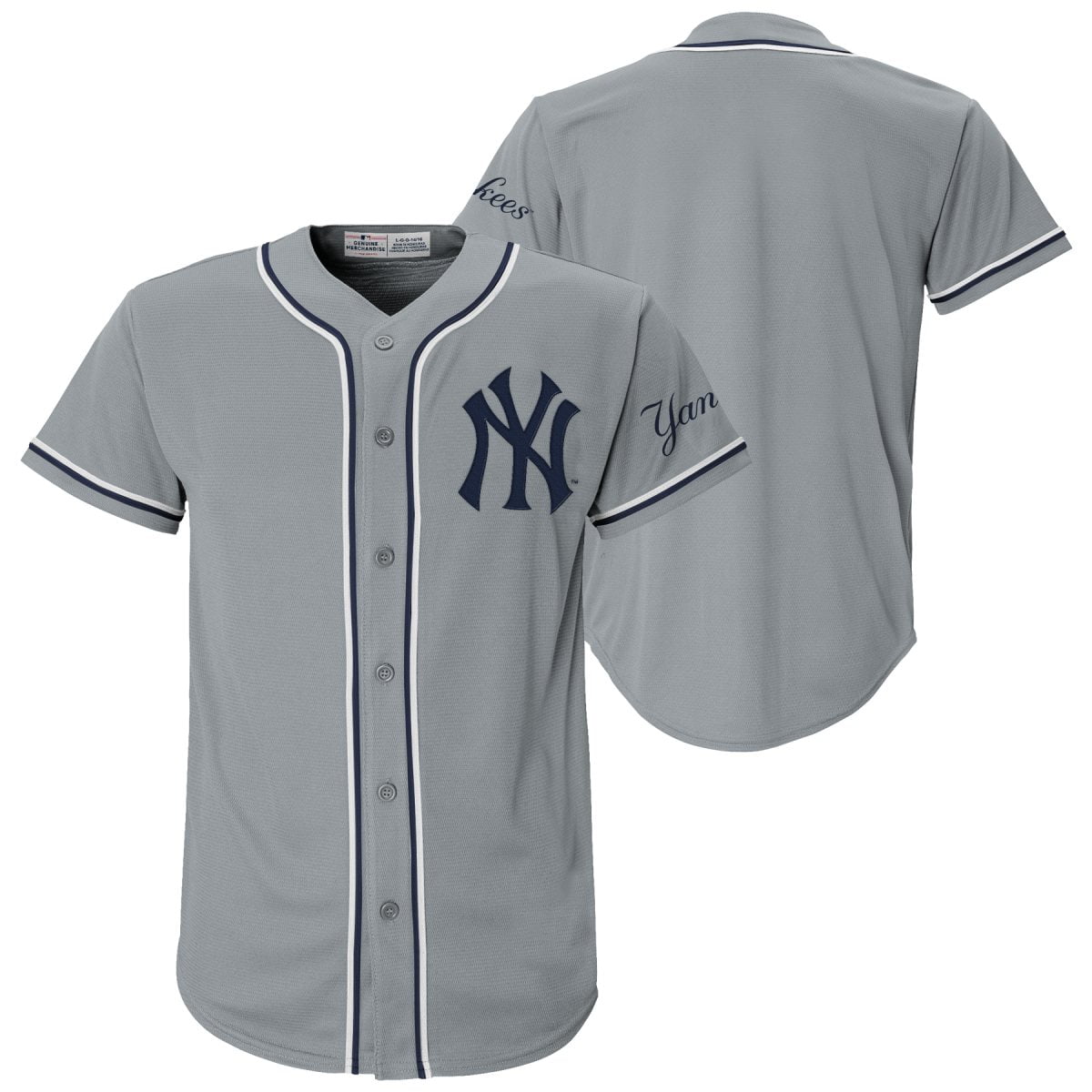 MLB New York Yankees Youth Secondary Color Synthetic Jersey