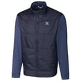 thumbnail image 1 of New York Yankees Cutter & Buck Stealth Full-Zip Jacket - Navy, 1 of 1