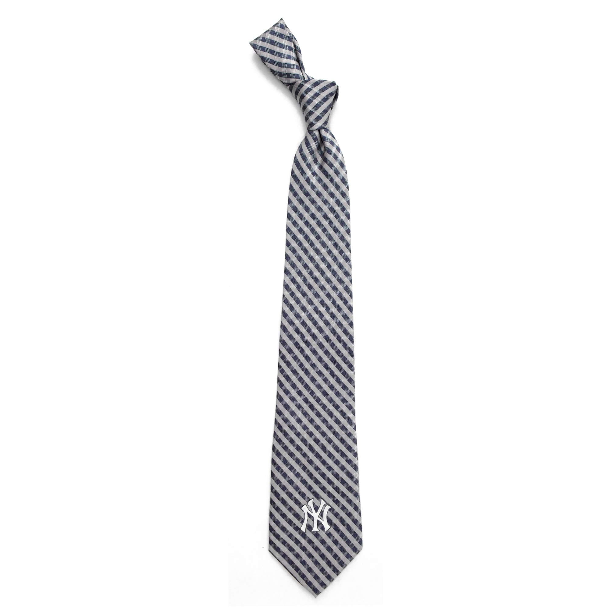 New York Yankees Gingham Tie