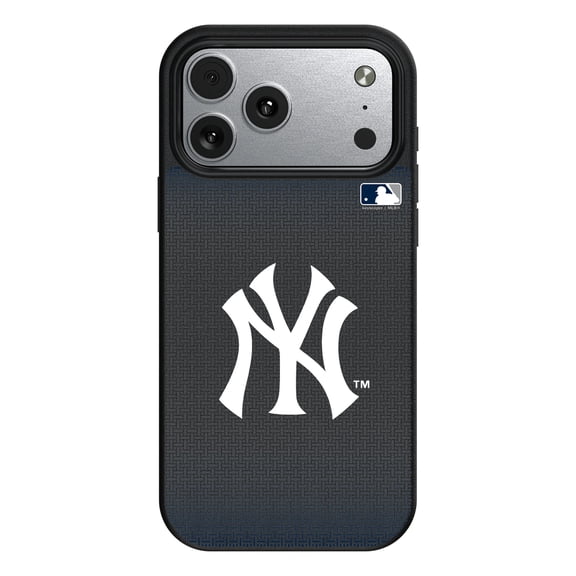 New York Yankees Linen Logo iPhone Magnetic Bump Case