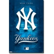 New York Yankees Logo Laminated Poster (24 X 36)