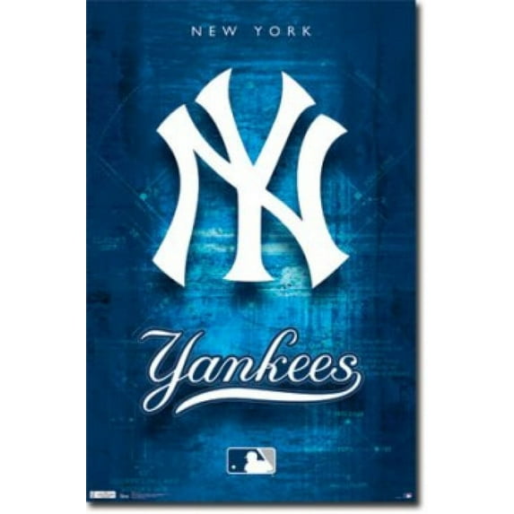 New York Yankees Logo Poster (24 X 36)