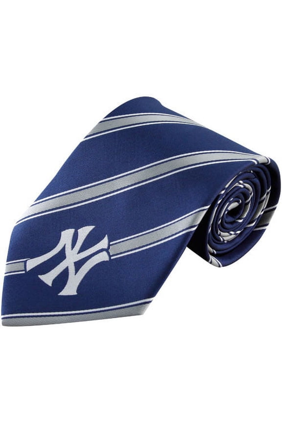 Men's New York Yankees Woven Poly Striped Tie