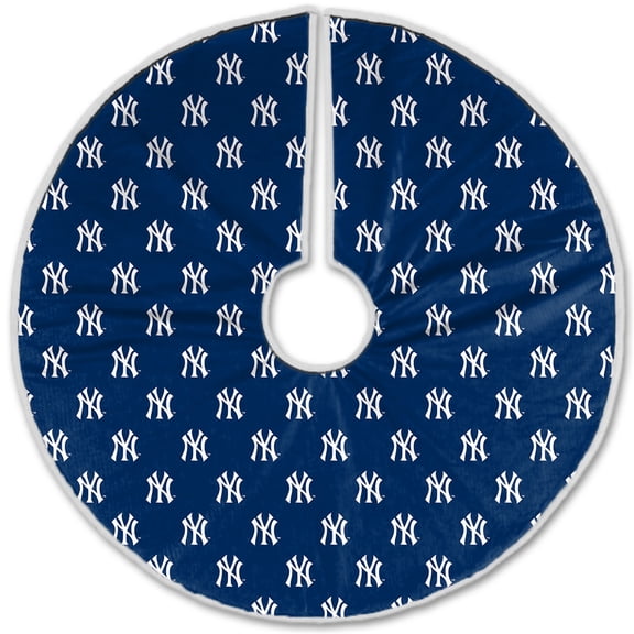 New York Yankees Microplush Christmas Tree Skirt