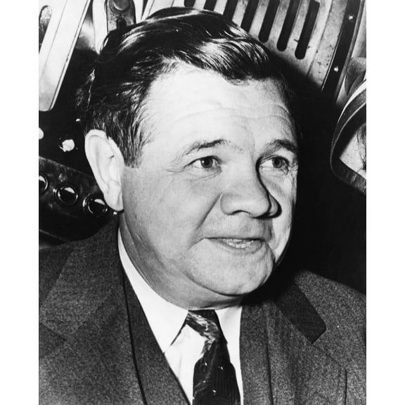 New York Yankees. Retired Outfielder Babe Ruth History (18 x 24)
