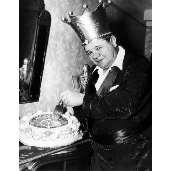 New York Yankees. Retired Yankees Outfielder Babe Ruth History (18 x 24)