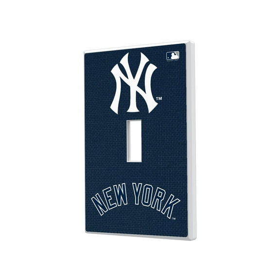 New York Yankees Solid Single Toggle Light Switch Plate