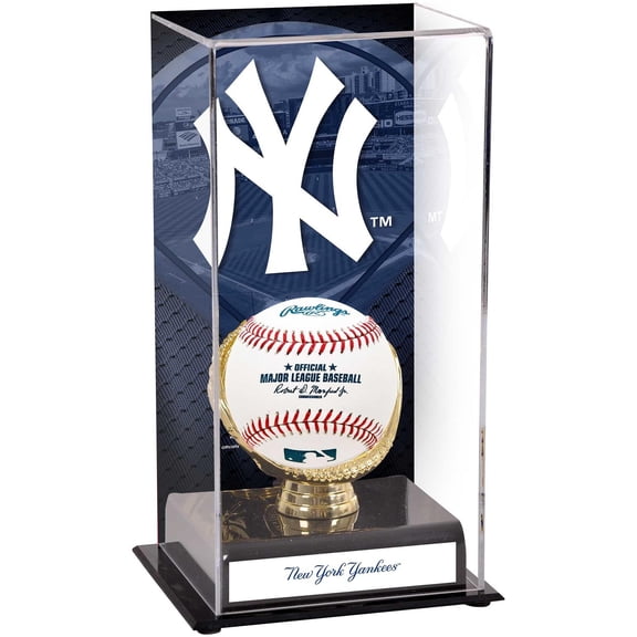 New York Yankees Sublimated Display Case with Image