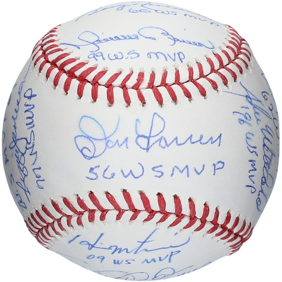 New York Yankees World Series MVP Autographed MLB Baseball - Fanatics Authentic Certified