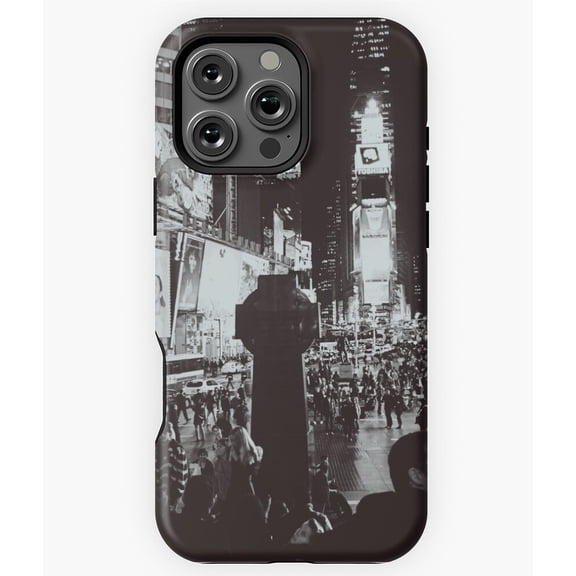 New York at Night City Lights Photo Phone Case for iPhone 16 15 14 13 12 11 Pro Max