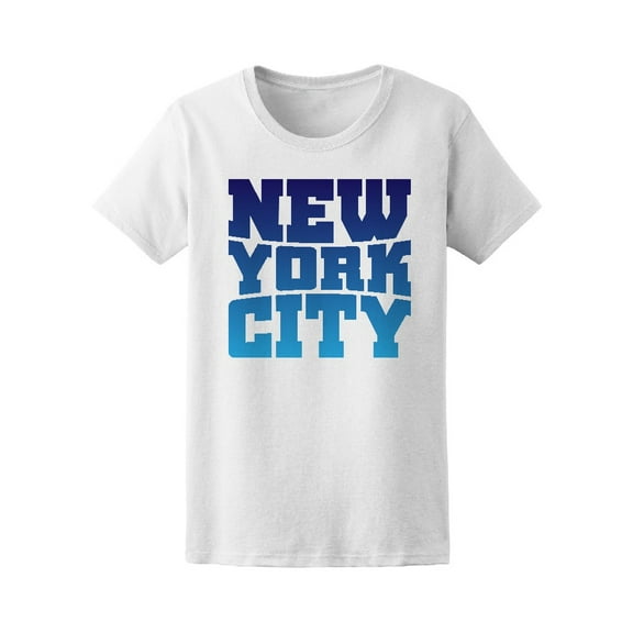 New York (gradient Blue) T-Shirt Men -Image by Shutterstock, Male 3X-Large