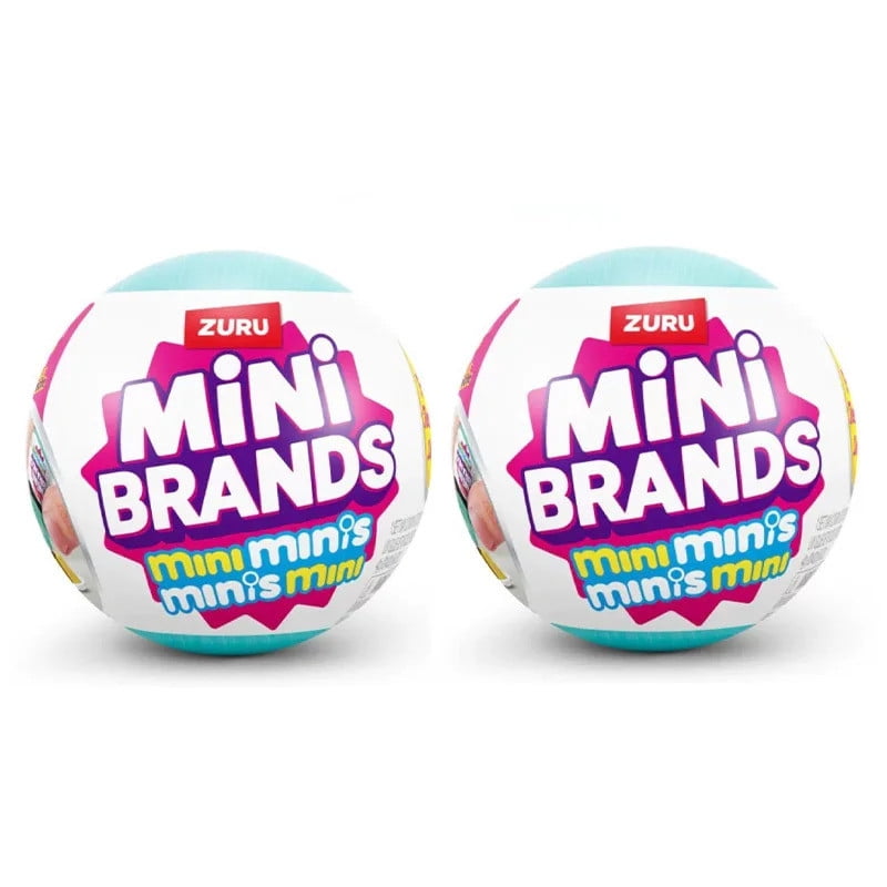 New ZURU Blind Box Mini Fridge Ball Mystery Surprise Toys with Custom Figures for Kids Birthday Gift