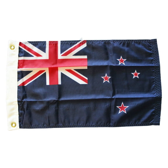 New Zealand - 12"X18" Nylon Flag