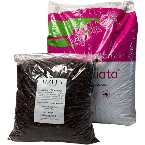 New Zealand Bark for Orchids - Small Chip - 2 1/2 Gallon