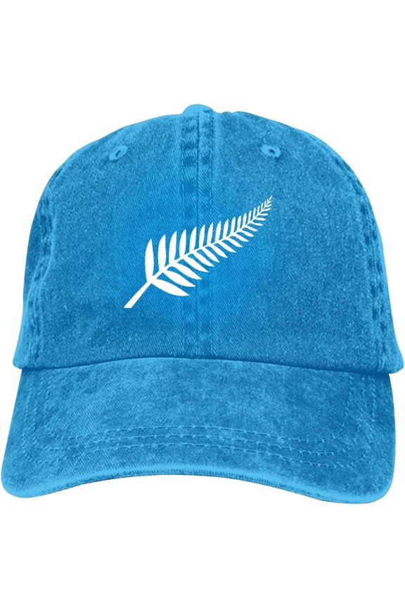 New Zealand Baseball Cap Vintage Adjustable Washed Hats Cowboy Hats Denim Dad Hat for Men Women Boy Girl