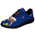 thumbnail image 1 of New Zealand ChriStas Kiwi Bird Shoes Sneakers Black Size 10.5, 1 of 7