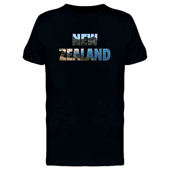 New Zealand Cool Travel Lovers Tee Men's -Image by Shutterstock