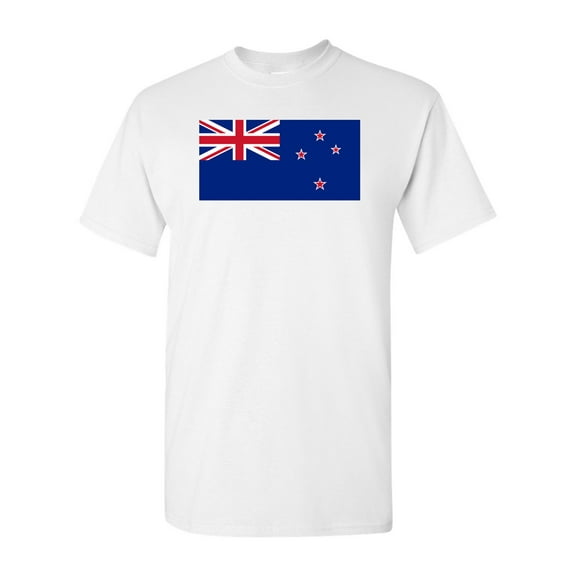 New Zealand Country Flag Adult DT T-Shirt Tee