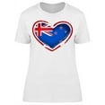 thumbnail image 1 of New Zealand Flag Graphic T-Shirt Women -Image by Shutterstock, Female 3X-Large, 1 of 2