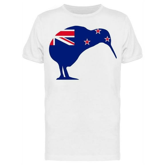 New Zealand Flag Kiwi T-Shirt Men -Image by Shutterstock, Male 3X-Large